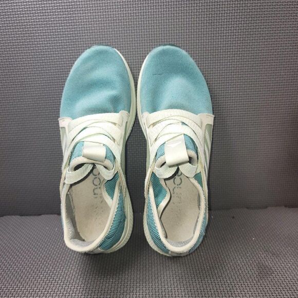 Womens Sz 7 Green Adidas Edge Lux Running Shoes - Picture 6 of 8